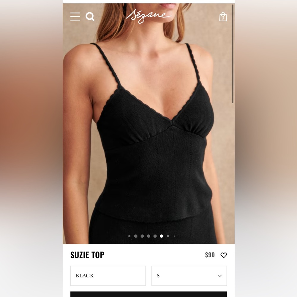 Sezane Suzie Top